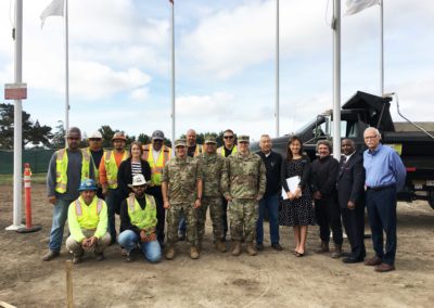 Construction site visit September 29, 2017