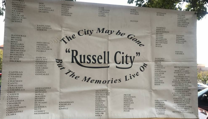Russell city banner