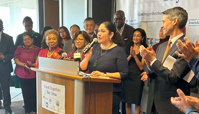 supervisor marquez speaking at an event