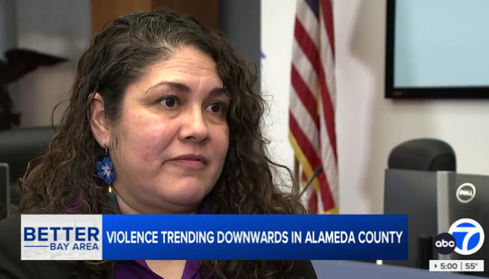 Supervisor Marquez in a news interview