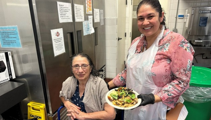 a sign about "a day without immigrants"