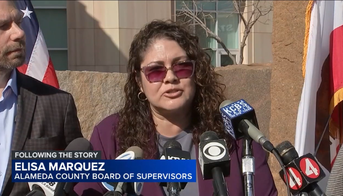 Supervisor Marquez in a news interview