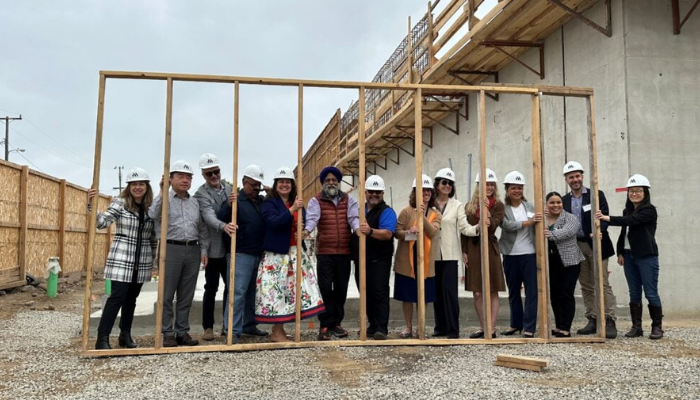 Affordable housing grand opening