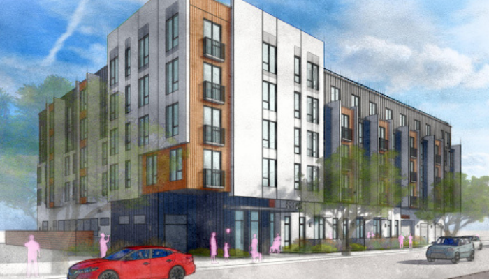 Affordable housing grand opening
